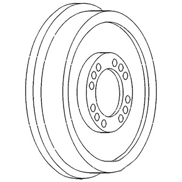 New Brake Drum Fits MF 20 2135 2200 30 3165 40 135 135UK 150 +